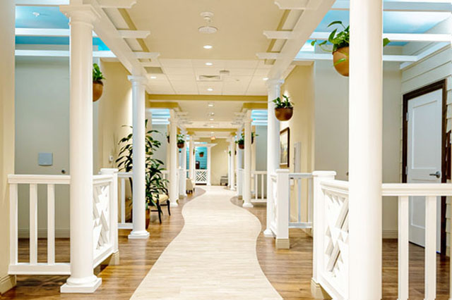 Aravilla Clearwater Memory Care Hallway