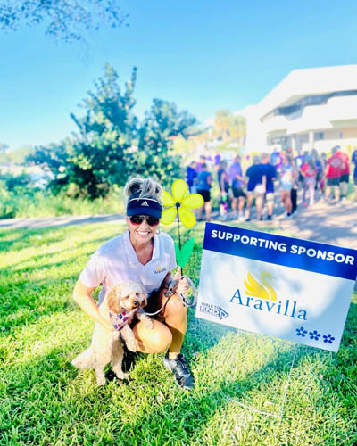 Memory Care Aravilla Clearwater Alzheimer's Walk event sponsor