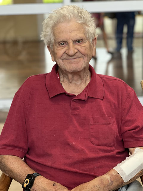 memory care resident Stanley