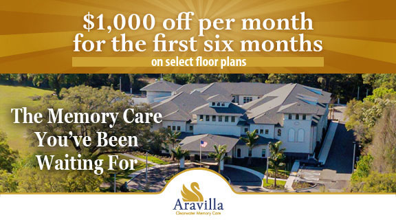 Memory Care Aravilla Clearwater Move-in Offer