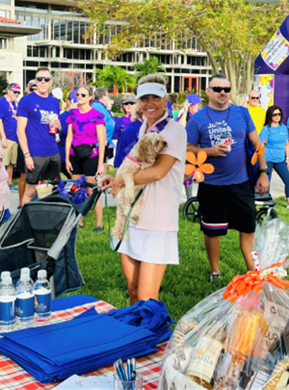 Walk to End Alzheimer's participants