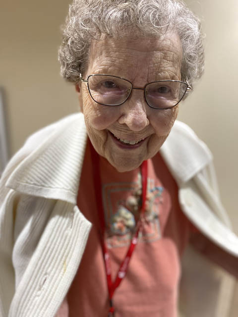 Aravilla Clearwater memory care resident Betty