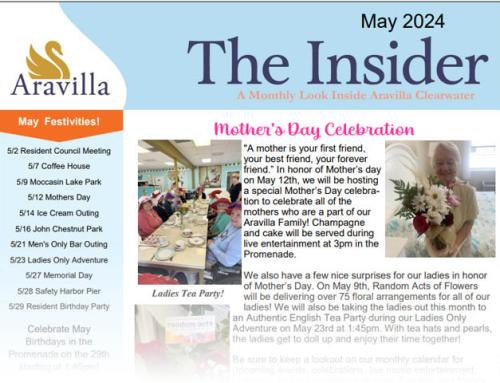 Memory Care Newsletter May 2024
