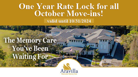 Memory Care Aravilla Clearwater Move In Special Offer October 2024