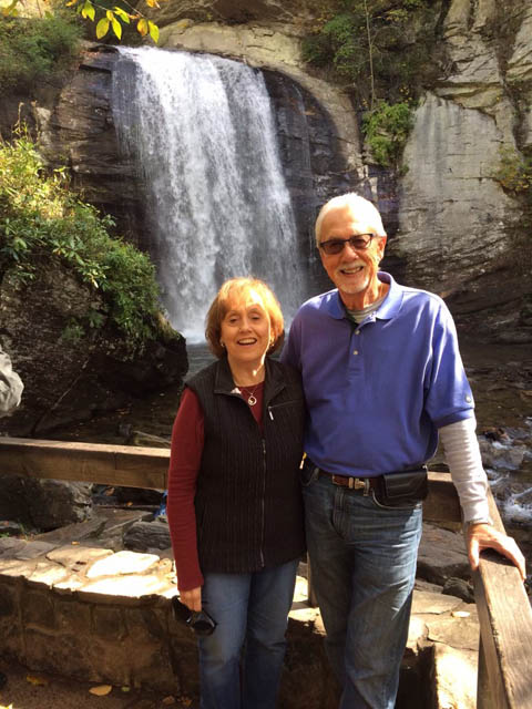 memory care resident with her husband