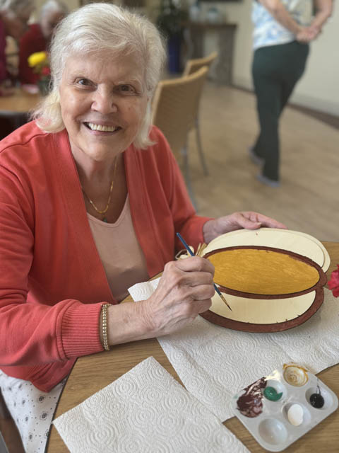 art therapy for memory care residents