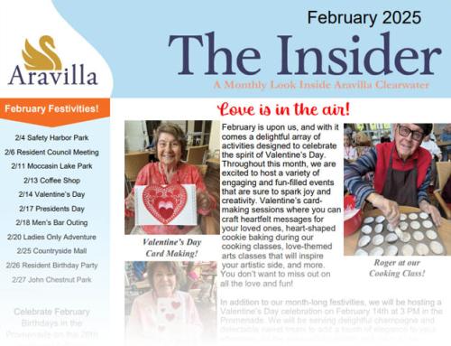 Memory Care Newsletter February 2025