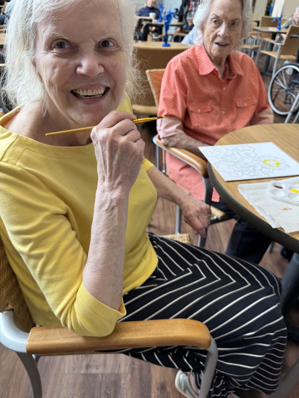 creative crafting projects for memory care residents