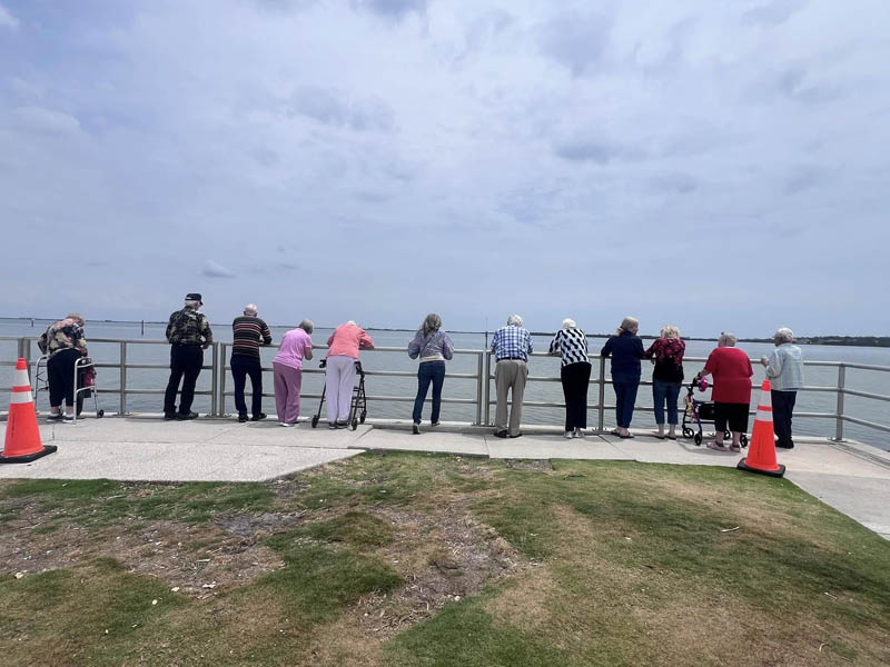 residents enjoying excursions