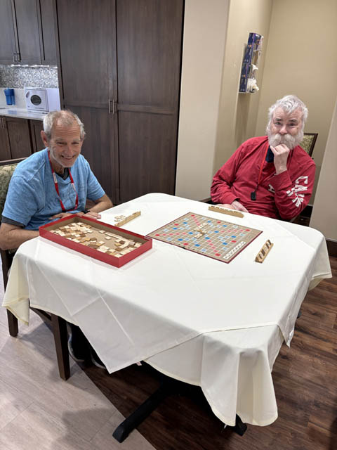 seniors enjoying games seniors enjoying games
