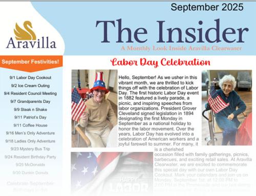 Memory Care Newsletter September
