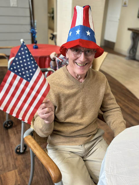 senior celebrating Labor Day seniors celebrating Labor Day