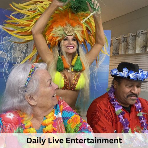 Daily Live Entertainment at Aravilla Clearwater Daily Live Entertainment at Aravilla Clearwater