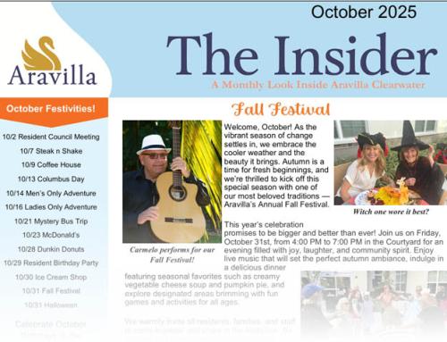 Memory Care Newsletter October 2025