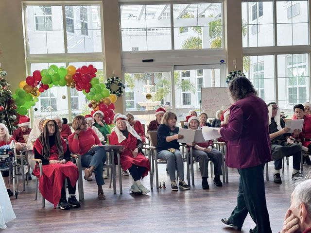 caring for seniors in memory care during the holidays