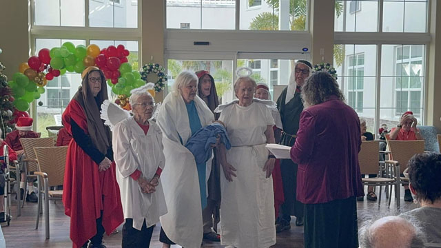 senior Christmas performance