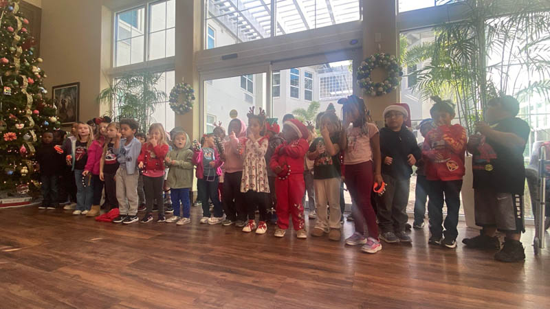 Santas helpers at Aravilla Clearwater