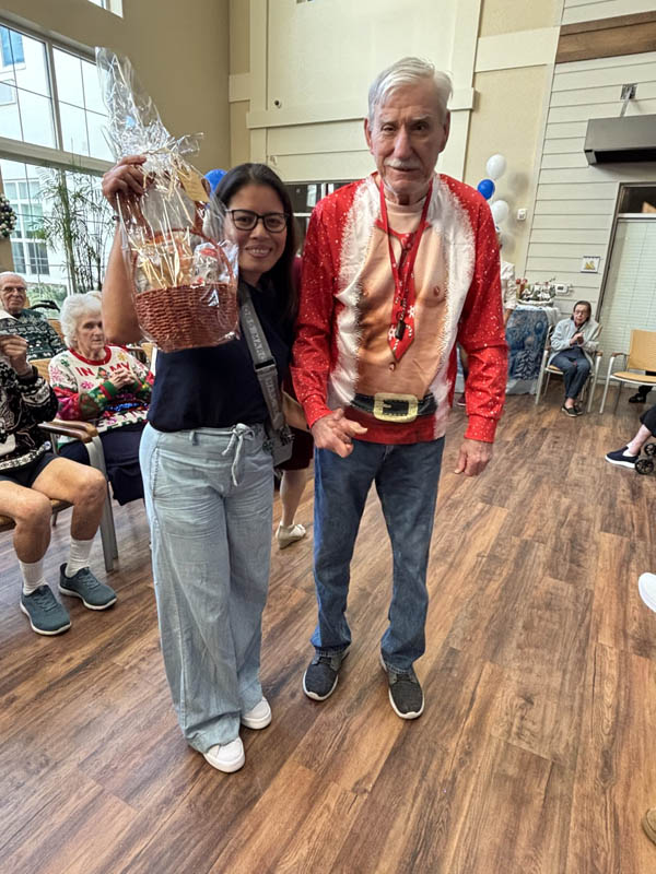 celebrations at memory care Aravilla Clearwater