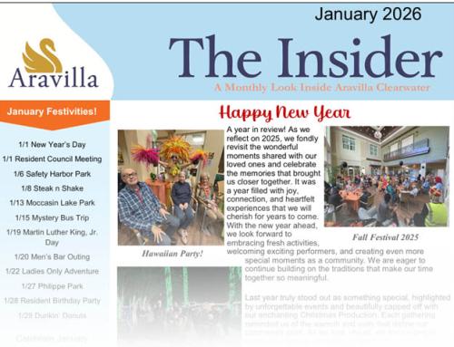 Memory Care Newsletter January 2026