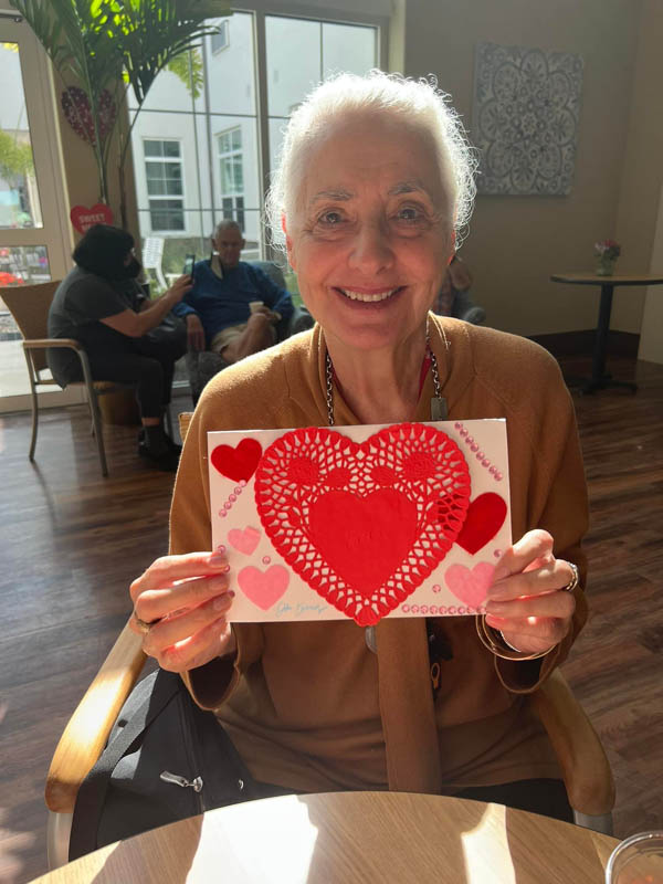 Valentines arts and crafts at Aravilla Clearwater Valentines arts and crafts at Aravilla Clearwater