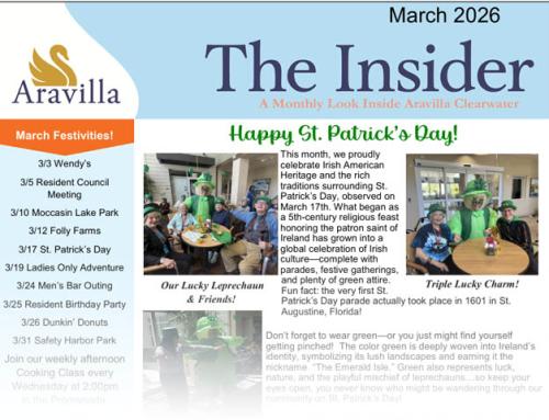 Memory Care Newsletter March 2026