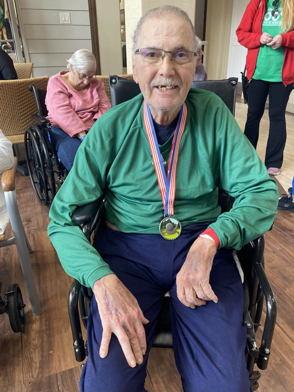 memory care resident - 2nd place winner