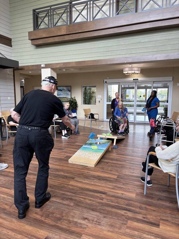 cornhole tournament for residents