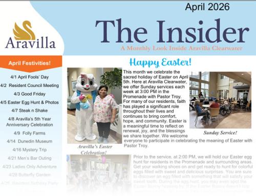 Memory Care Newsletter April 2026