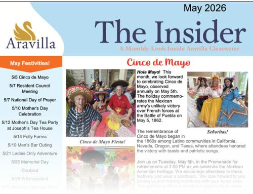 Memory Care Newsletter May 2026