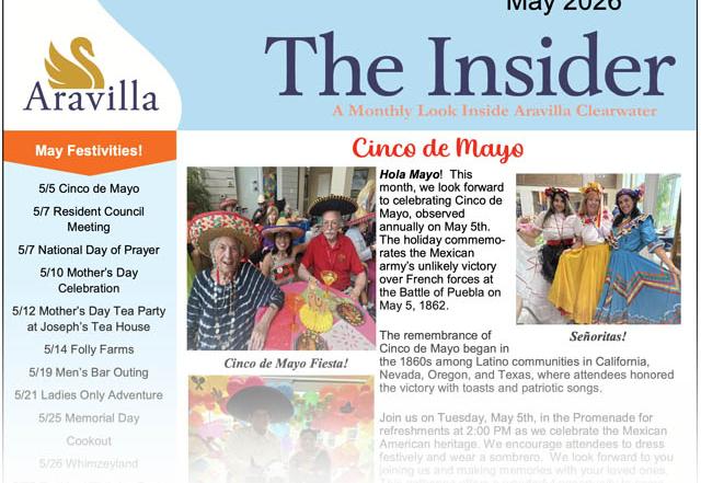 memory care newsletter image May 2026