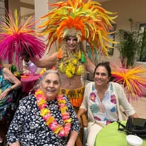 Luau at Aravilla Clearwater - Glady's and Valerie